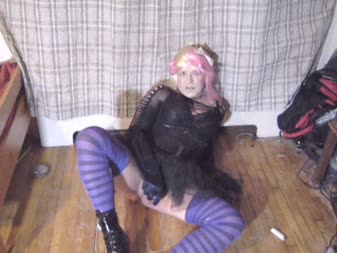 Goth Sissy Tease 2